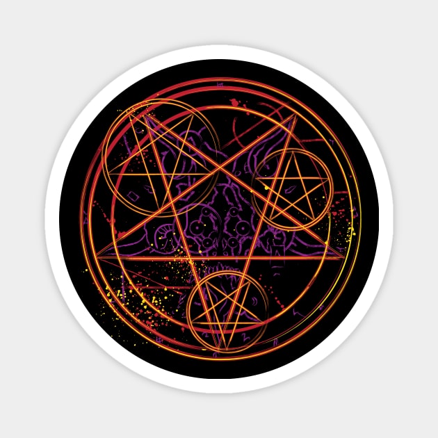 Pentagram Magnet by DrMonekers